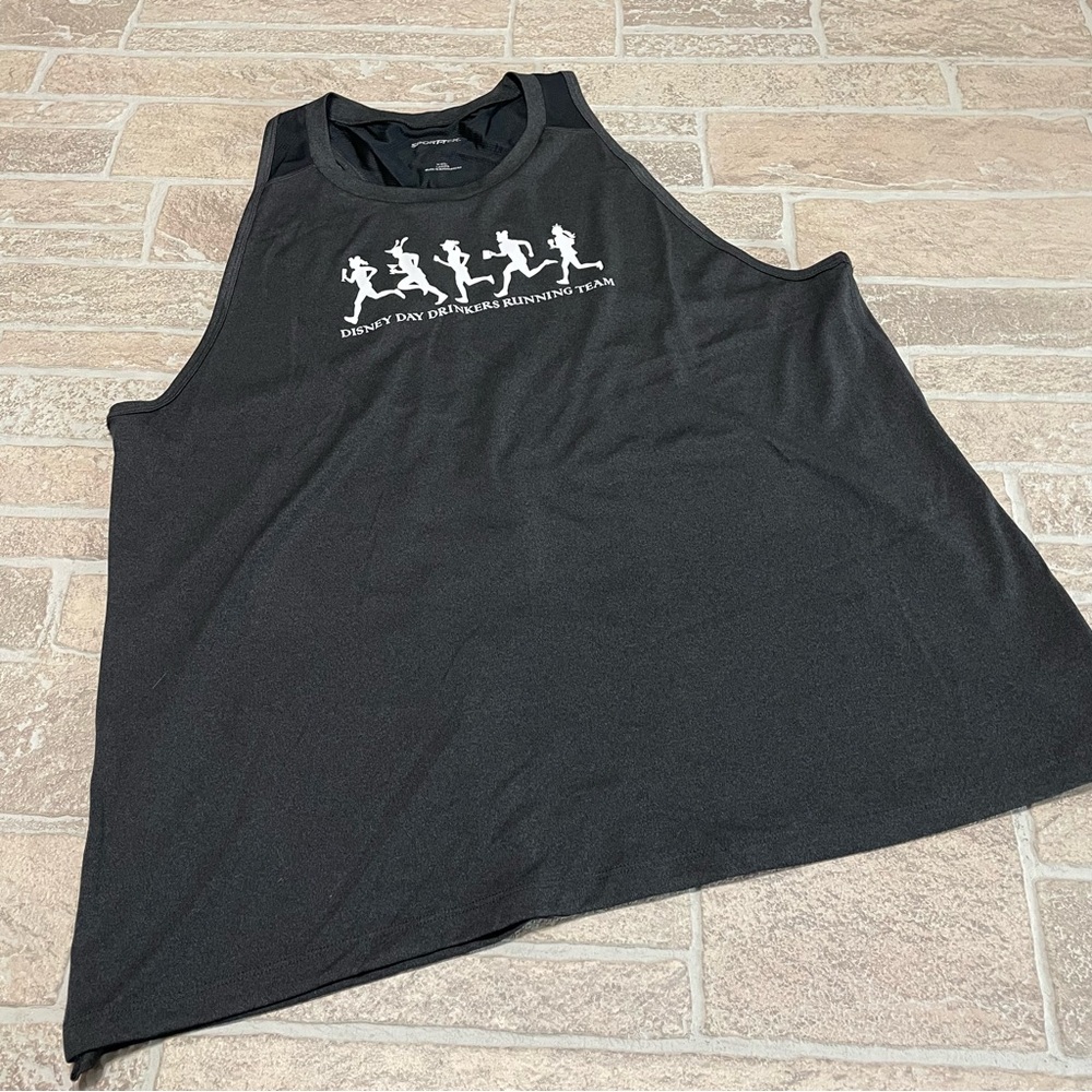 Disney Day Drinkers Running Team athletic tank women’s 2XL EUC